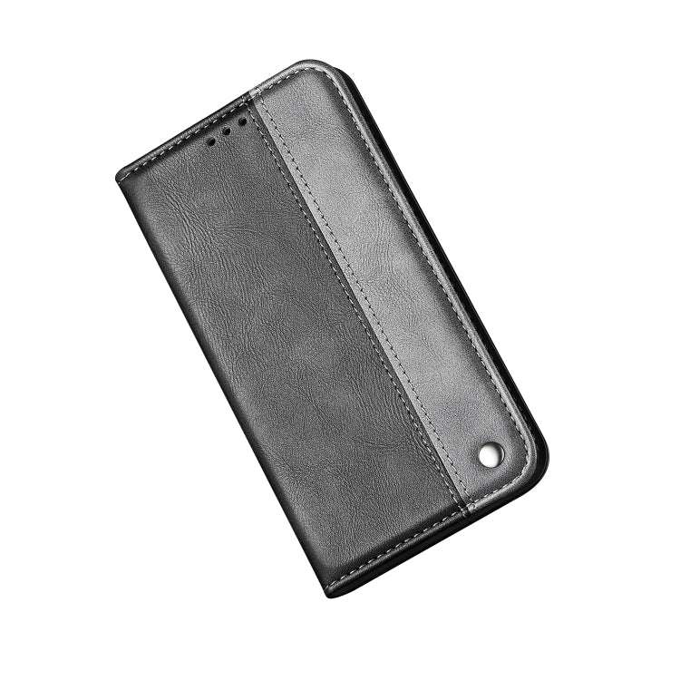 For Galaxy S20 Plus Business Solid Color Stitching Horizontal Flip Leather Case , with Holder & Card Slots