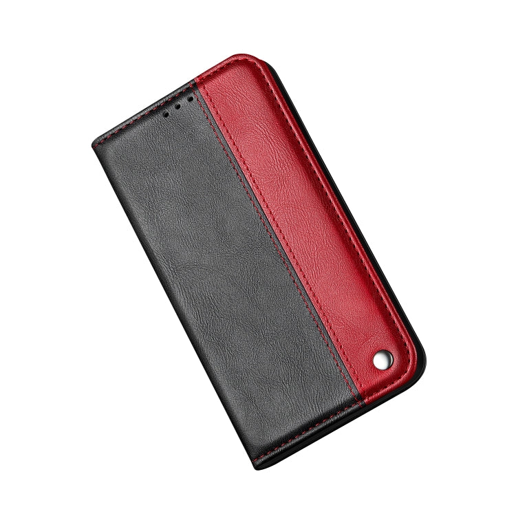 For Galaxy S20 Plus Business Solid Color Stitching Horizontal Flip Leather Case , with Holder & Card Slots
