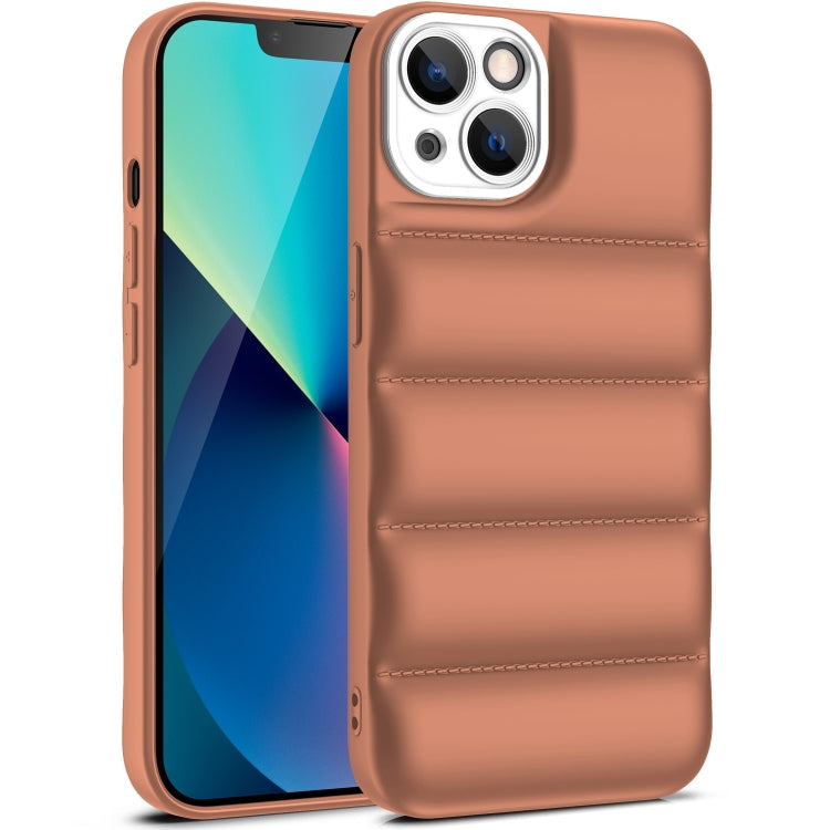 For iPhone 14 Eiderdown Airbag Shockproof Phone Case