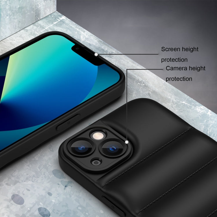 For iPhone 14 Eiderdown Airbag Shockproof Phone Case