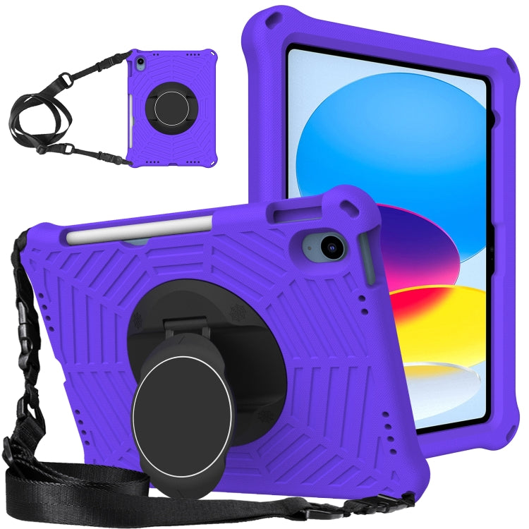 For iPad 10th Gen 10.9 2022 Spider King Silicone Protective Tablet Case