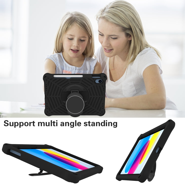 For iPad 10th Gen 10.9 2022 Spider King Silicone Protective Tablet Case