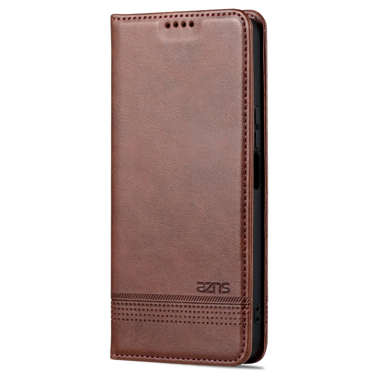 For Honor Play 40 Plus AZNS Magnetic Calf Texture Flip Leather Phone Case