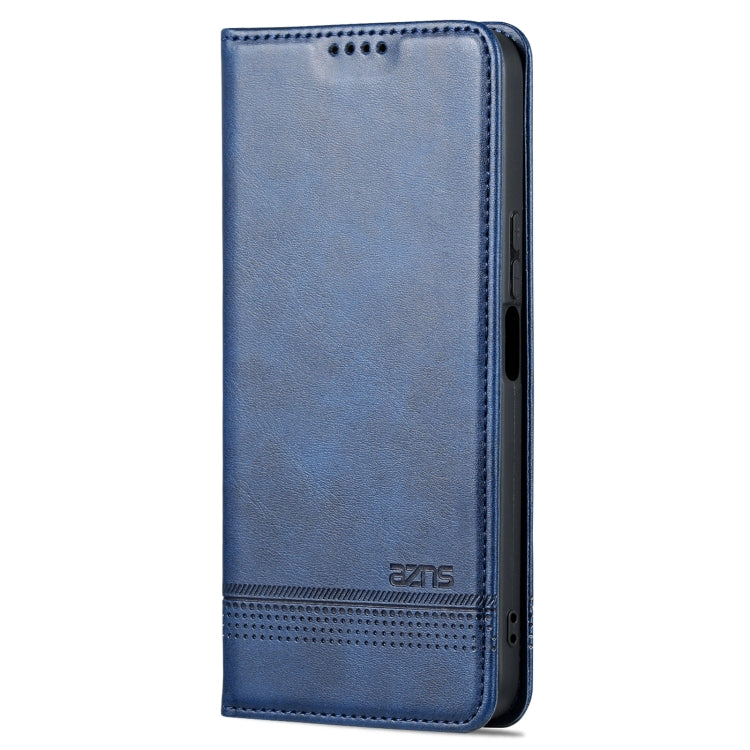 For Honor Play 40 Plus AZNS Magnetic Calf Texture Flip Leather Phone Case