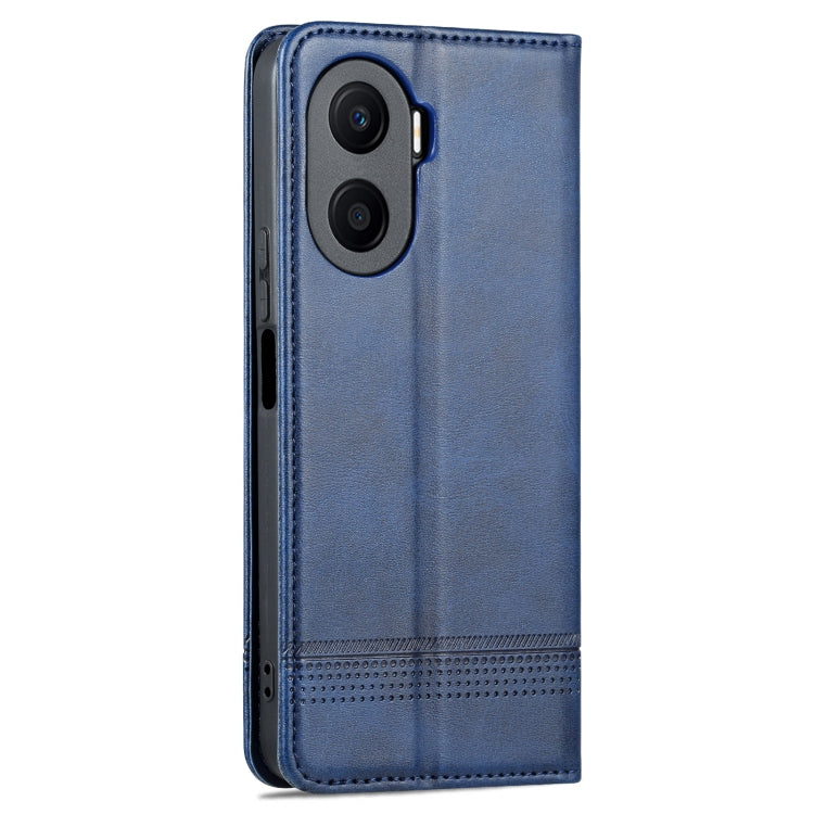 For Honor Play 40 Plus AZNS Magnetic Calf Texture Flip Leather Phone Case