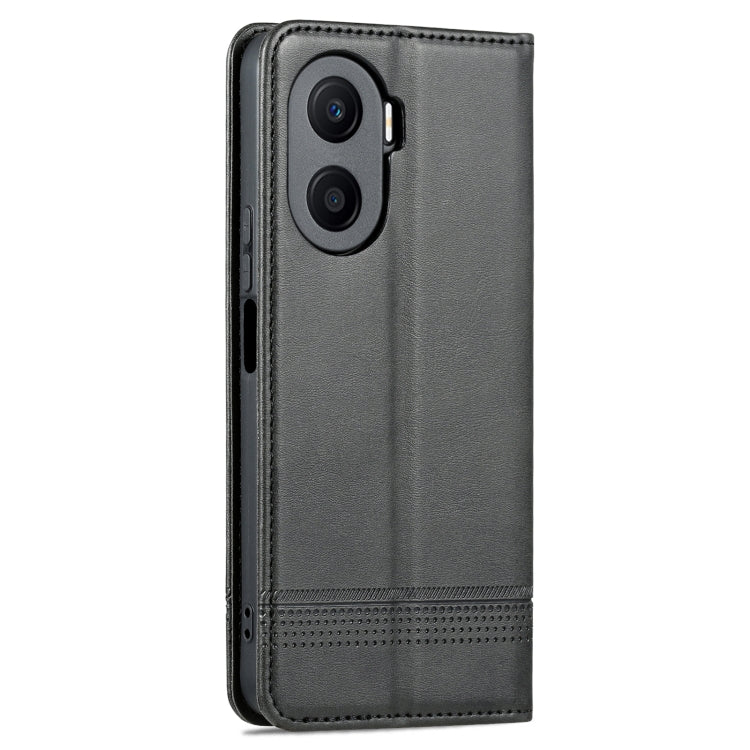 For Honor Play 40 Plus AZNS Magnetic Calf Texture Flip Leather Phone Case