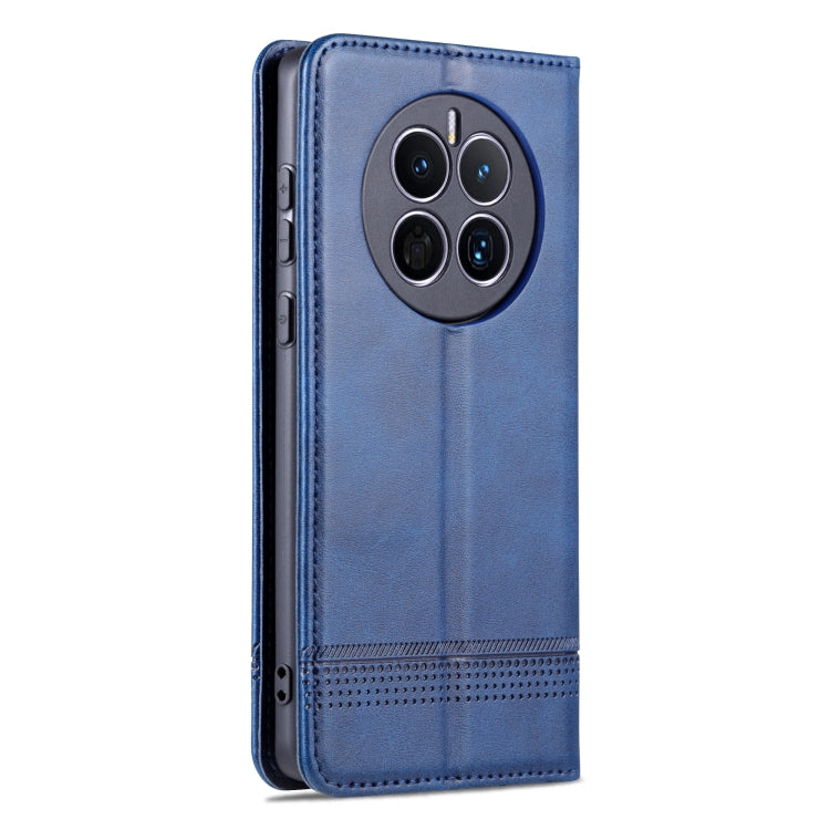 For Huawei Mate 50 / Mate 50E AZNS Magnetic Calf Texture Flip Leather Phone Case
