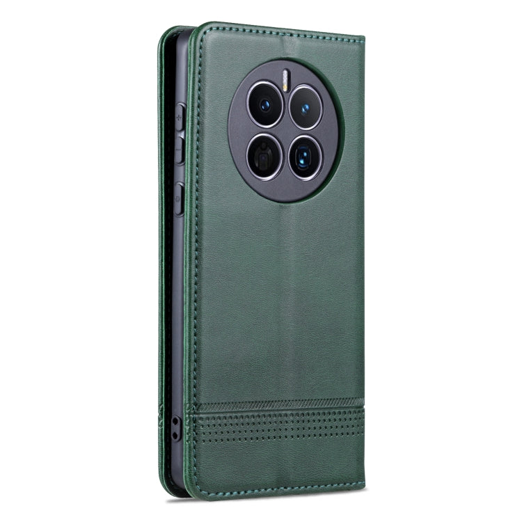 For Huawei Mate 50 / Mate 50E AZNS Magnetic Calf Texture Flip Leather Phone Case