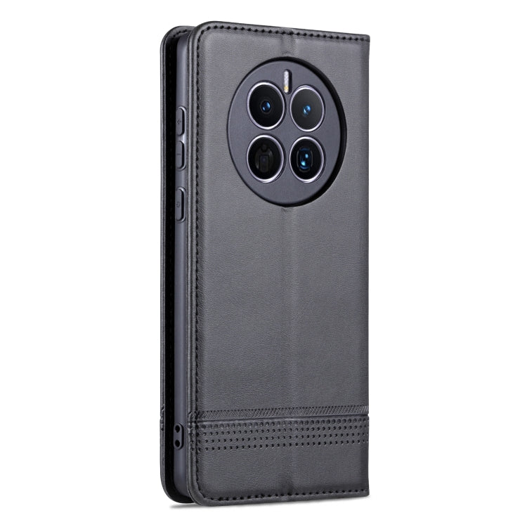 For Huawei Mate 50 / Mate 50E AZNS Magnetic Calf Texture Flip Leather Phone Case