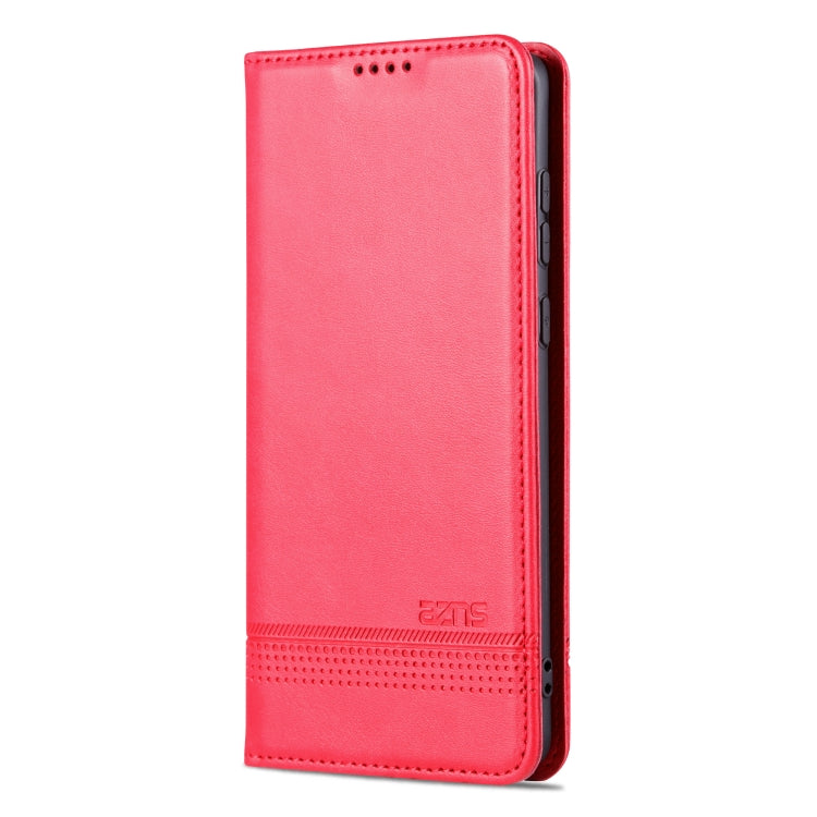 For Huawei Mate 50 / Mate 50E AZNS Magnetic Calf Texture Flip Leather Phone Case
