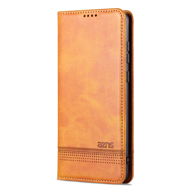 For Huawei Mate 50 Pro AZNS Magnetic Calf Texture Flip Leather Phone Case