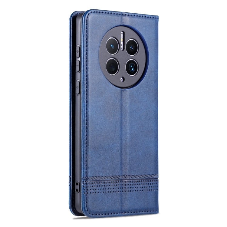 For Huawei Mate 50 Pro AZNS Magnetic Calf Texture Flip Leather Phone Case
