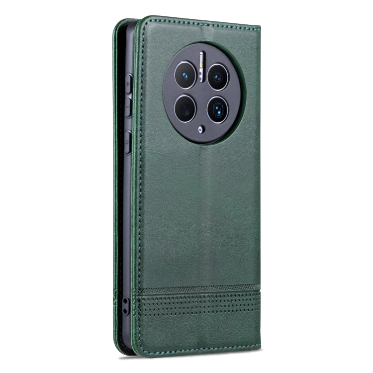 For Huawei Mate 50 Pro AZNS Magnetic Calf Texture Flip Leather Phone Case