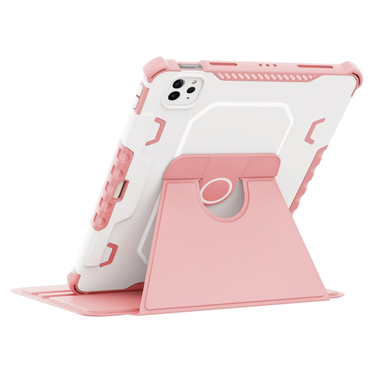 360 Degree Rotating Armored Smart Tablet Leather Case For iPad Pro 11 inch 2022/2021/2020/2018 / Air5 2022/Air4 2020