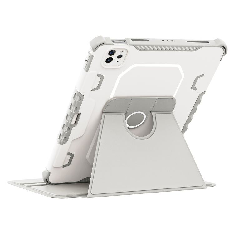 360 Degree Rotating Armored Smart Tablet Leather Case For iPad Pro 11 inch 2022/2021/2020/2018 / Air5 2022/Air4 2020