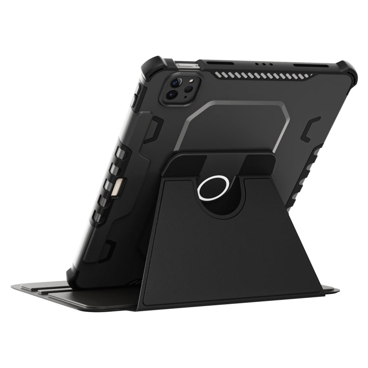 360 Degree Rotating Armored Smart Tablet Leather Case For iPad Pro 11 inch 2022/2021/2020/2018 / Air5 2022/Air4 2020