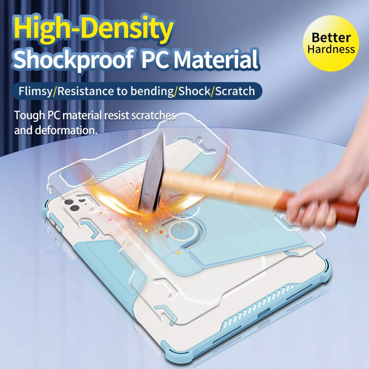 360 Degree Rotating Armored Smart Tablet Leather Case For iPad Pro 11 inch 2022/2021/2020/2018 / Air5 2022/Air4 2020