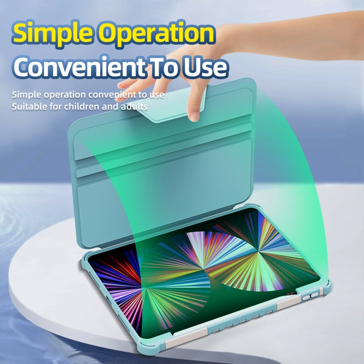 360 Degree Rotating Armored Smart Tablet Leather Case For iPad Pro 11 inch 2022/2021/2020/2018 / Air5 2022/Air4 2020