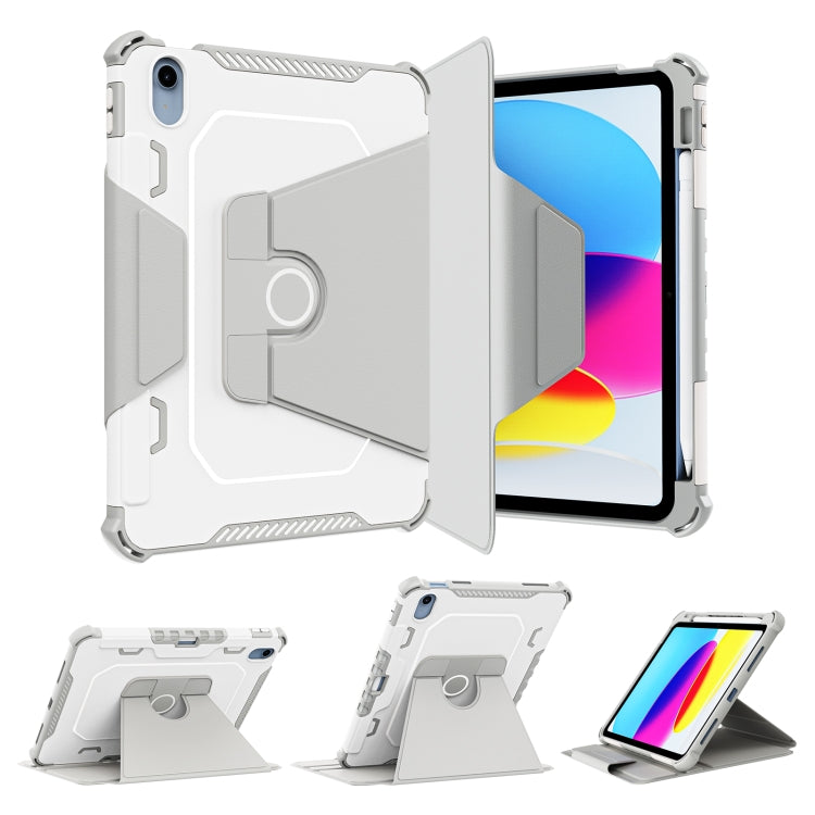360 Degree Rotating Armored Smart Tablet Leather Case For iPad 10th Gen 10.9 2022