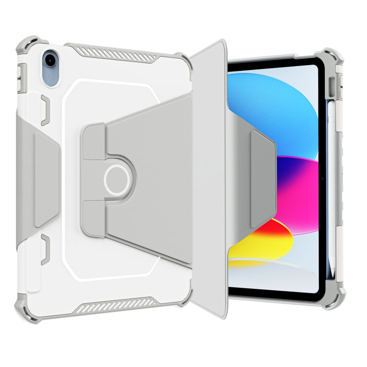 360 Degree Rotating Armored Smart Tablet Leather Case For iPad 10th Gen 10.9 2022