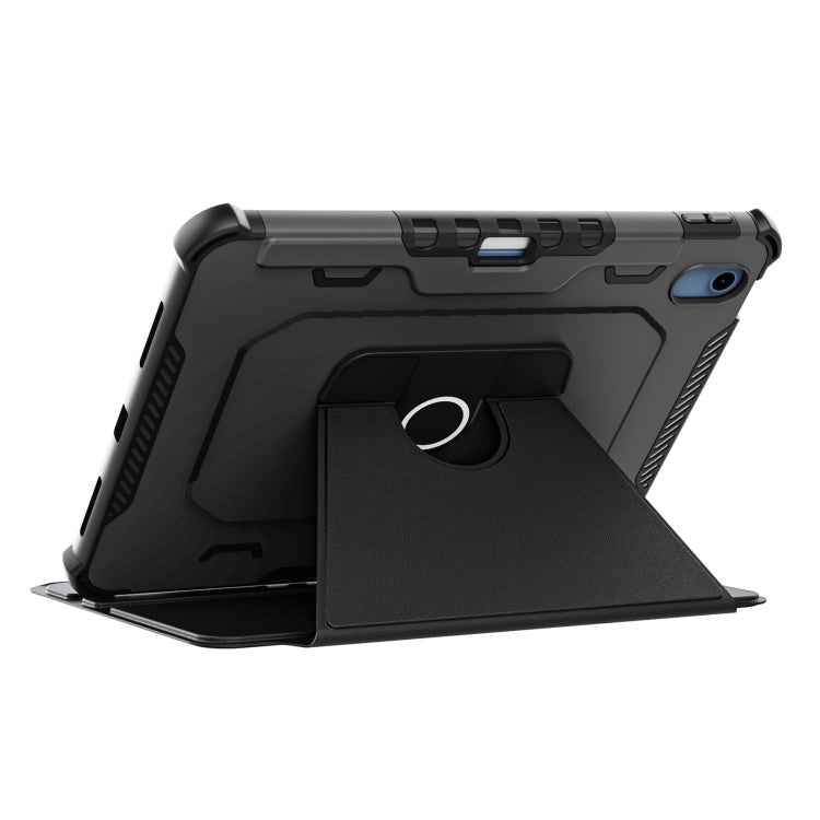 360 Degree Rotating Armored Smart Tablet Leather Case For iPad 10th Gen 10.9 2022