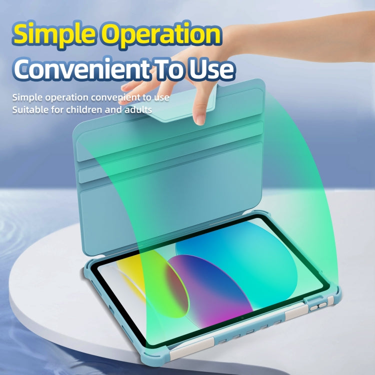 360 Degree Rotating Armored Smart Tablet Leather Case For iPad 10th Gen 10.9 2022