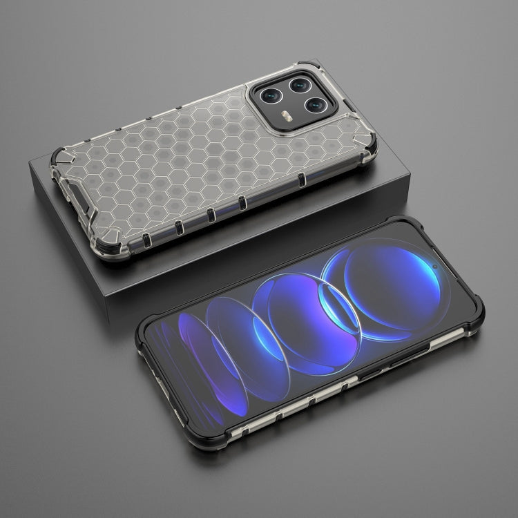 For Xiaomi 13 Lanyard Honeycomb Phone Case