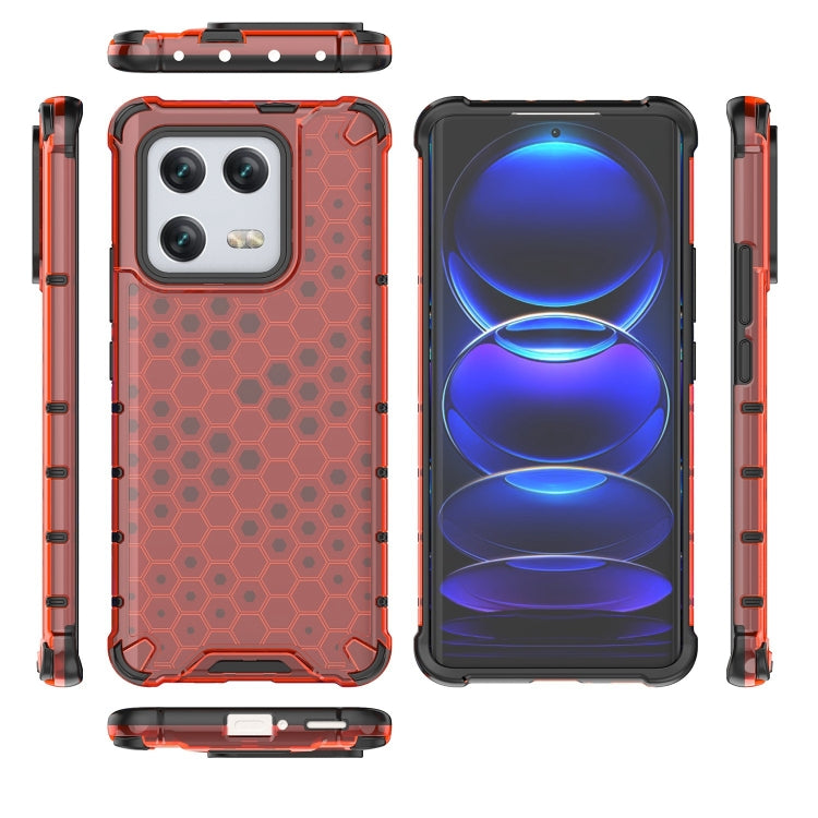 For Xiaomi 13 Pro Lanyard Honeycomb Phone Case