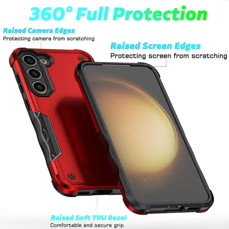 For Samsung Galaxy S23+ 5G Non-slip Shockproof Armor Phone Case