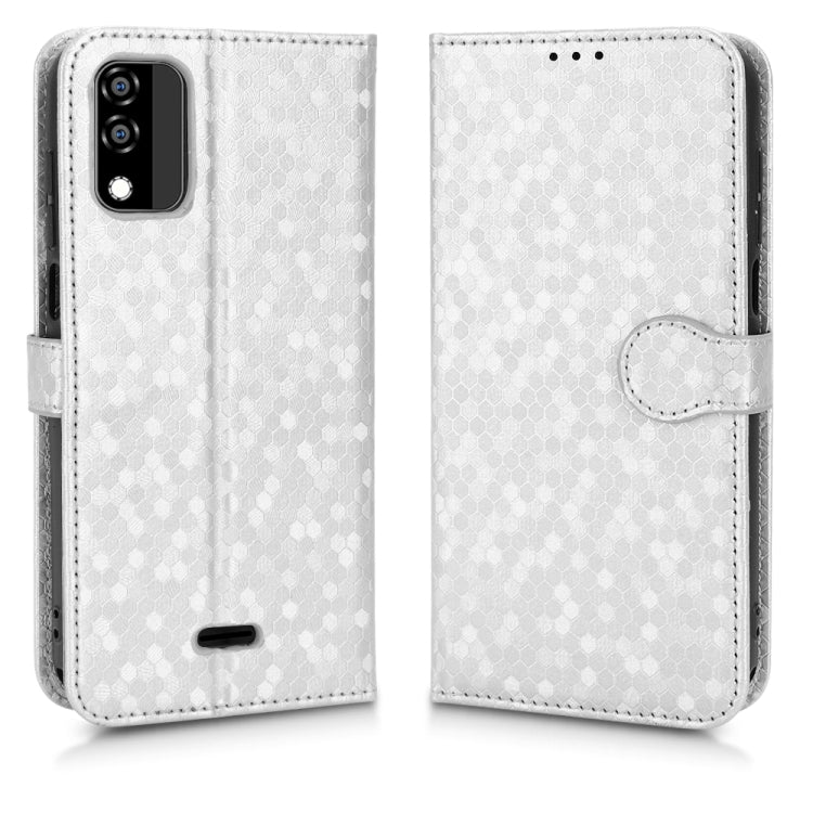 For BLU C5 Max 2022 Honeycomb Dot Texture Leather Phone Case