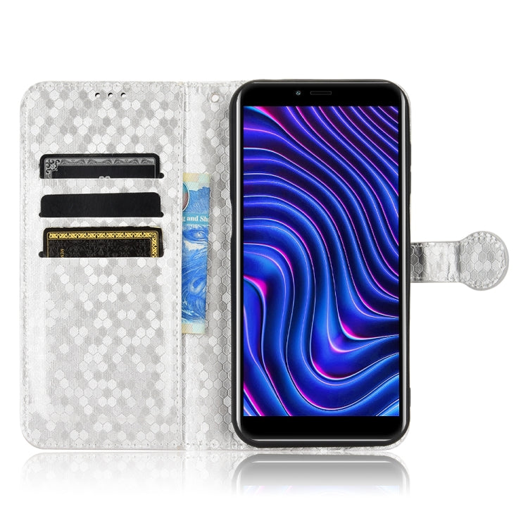 For BLU C5 Max 2022 Honeycomb Dot Texture Leather Phone Case