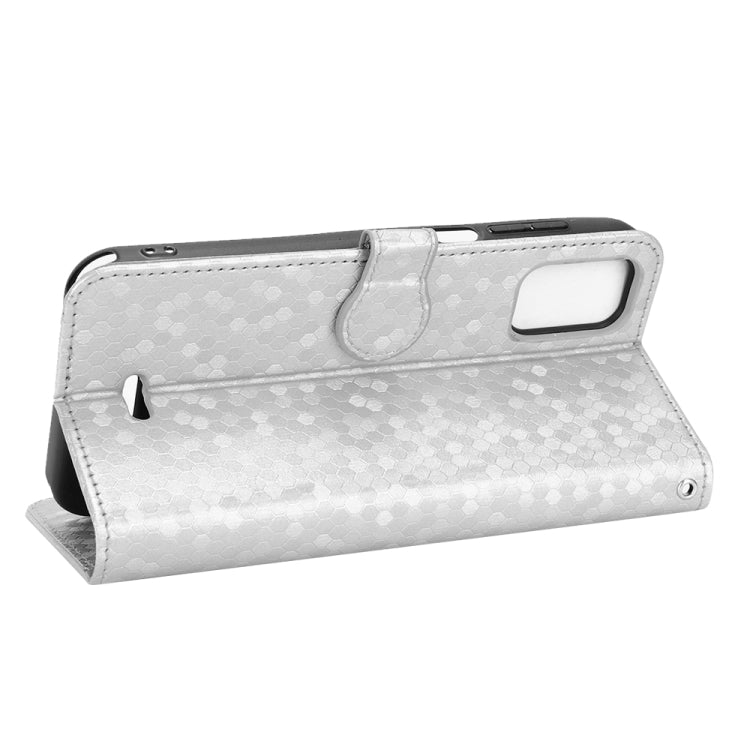 For BLU C5 Max 2022 Honeycomb Dot Texture Leather Phone Case