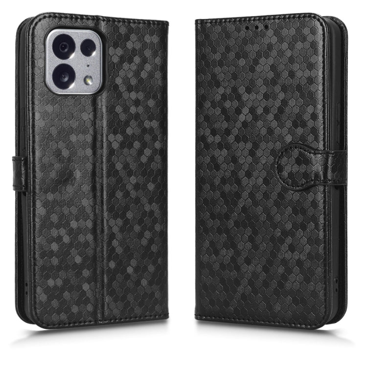 For Tone E22 Honeycomb Dot Texture Leather Phone Case