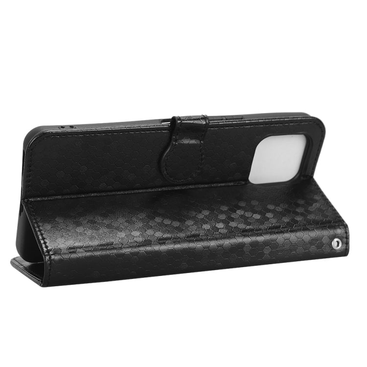 For Tone E22 Honeycomb Dot Texture Leather Phone Case