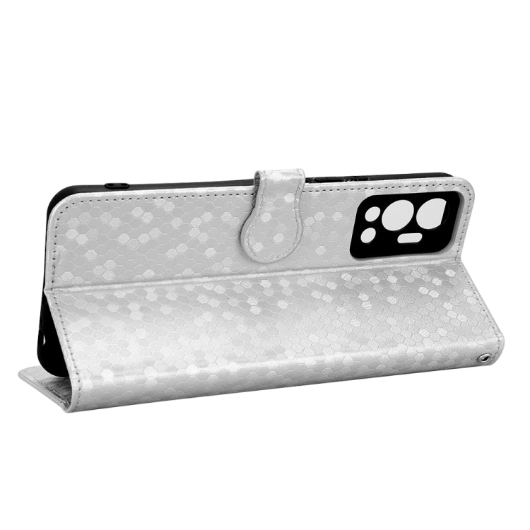For Infinix Hot 12 Honeycomb Dot Texture Leather Phone Case