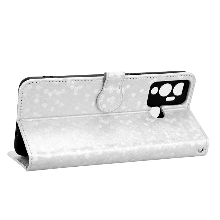 For Infinix Hot 12 Play Honeycomb Dot Texture Leather Phone Case