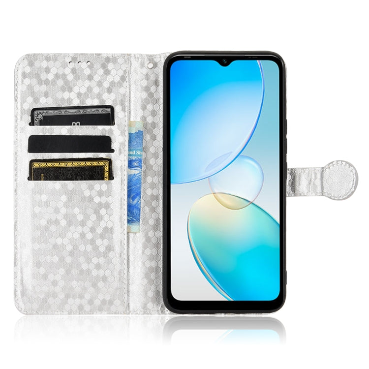 For Infinix Hot 12i Honeycomb Dot Texture Leather Phone Case