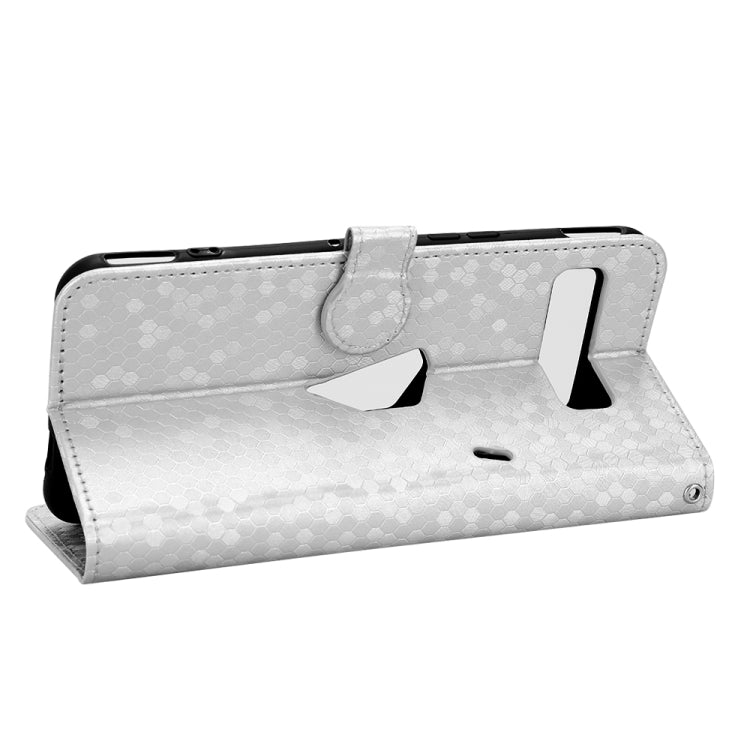 For Asus ROG Phone 3 Strix / ROG Phone 3 Honeycomb Dot Texture Leather Phone Case