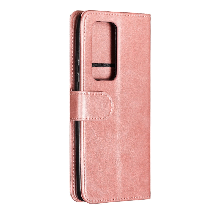 For Huawei P40 Pro Nine Card Zipper Bag Horizontal Flip Leather Case With Holder & Card Slots & Photo Frame & Wallet