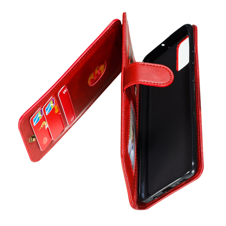 For Galaxy A71 Nine Card Zipper Bag Horizontal Flip Leather Case With Holder & Card Slots & Photo Frame & Wallet