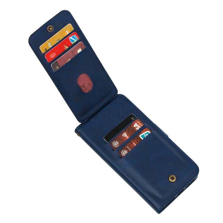 For Galaxy A71 Nine Card Zipper Bag Horizontal Flip Leather Case With Holder & Card Slots & Photo Frame & Wallet