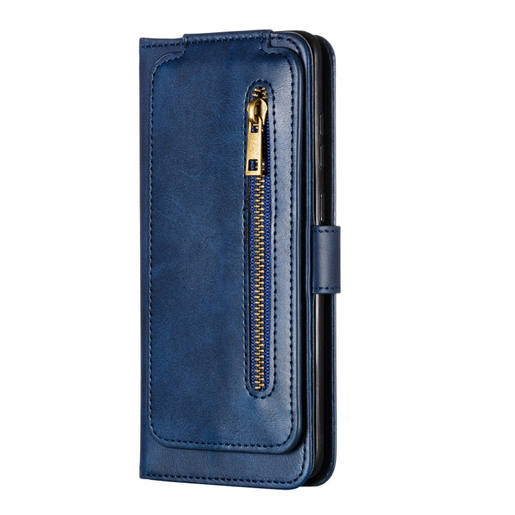 For Galaxy S20+ Nine Card Zipper Bag Horizontal Flip Leather Case With Holder & Card Slots & Photo Frame & Wallet