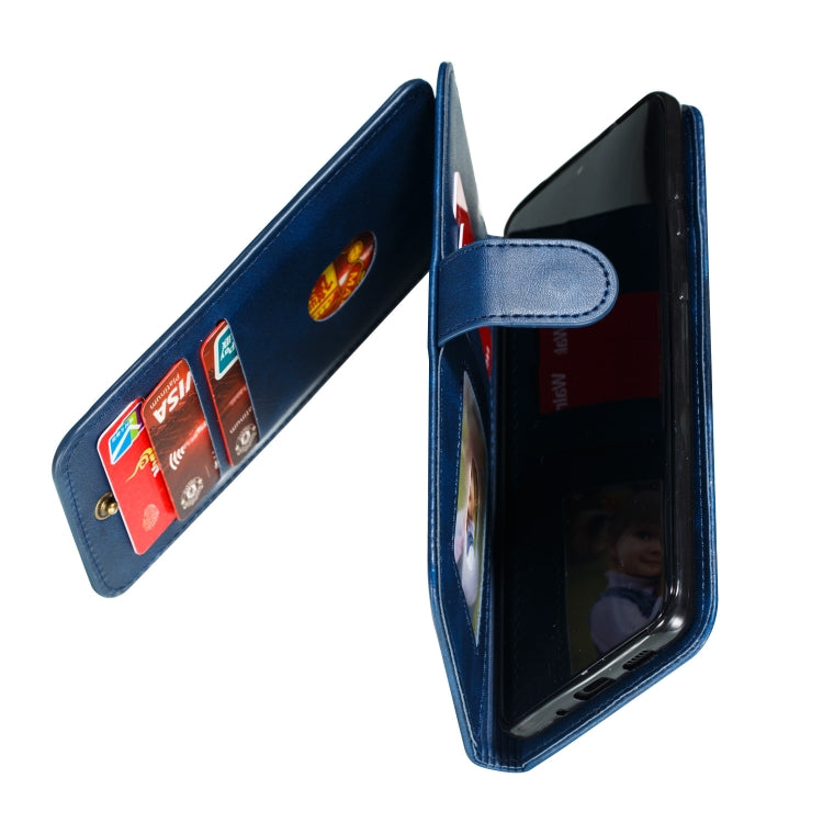 For Galaxy S20+ Nine Card Zipper Bag Horizontal Flip Leather Case With Holder & Card Slots & Photo Frame & Wallet