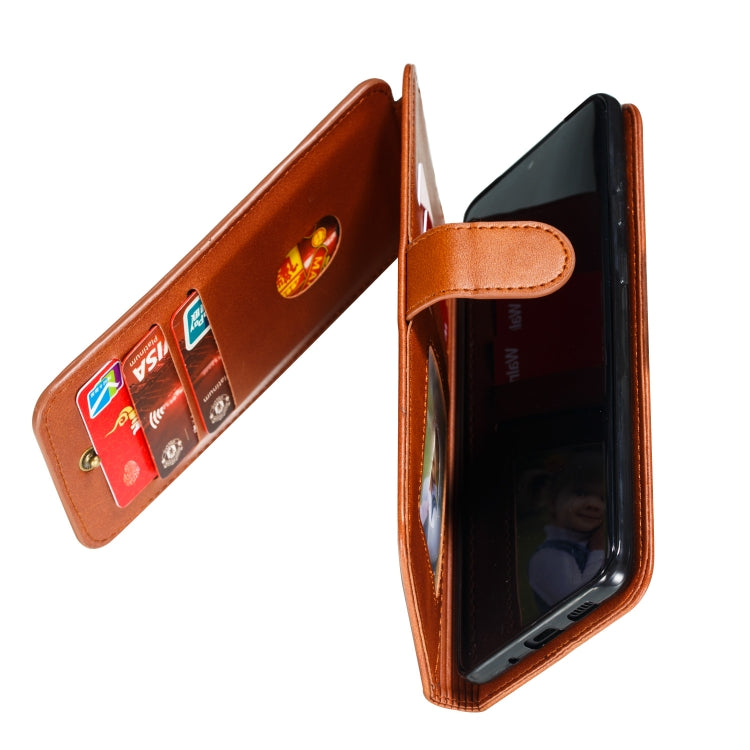 For Galaxy S20+ Nine Card Zipper Bag Horizontal Flip Leather Case With Holder & Card Slots & Photo Frame & Wallet