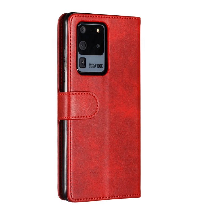 For Galaxy S20 Ultra Nine Card Zipper Bag Horizontal Flip Leather Case With Holder & Card Slots & Photo Frame & Wallet