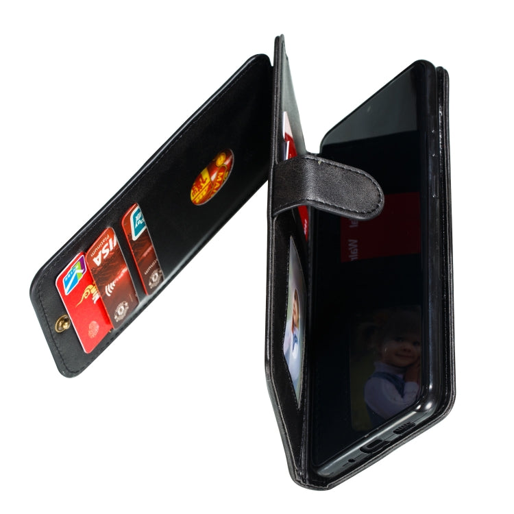 For Galaxy S20 Ultra Nine Card Zipper Bag Horizontal Flip Leather Case With Holder & Card Slots & Photo Frame & Wallet