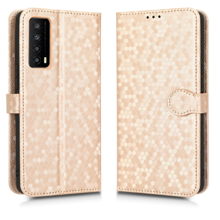 For TCL Stylus 5G Honeycomb Dot Texture Leather Phone Case