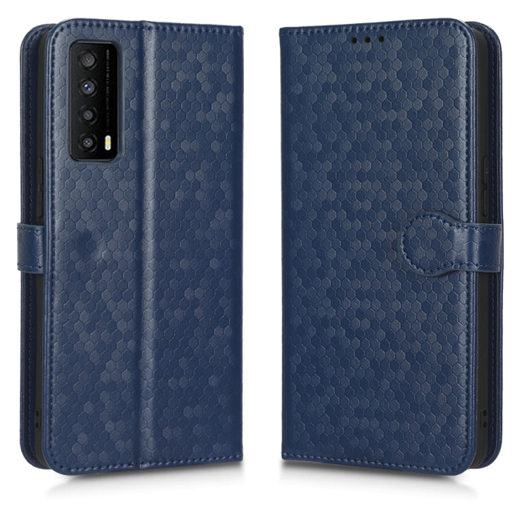 For TCL Stylus 5G Honeycomb Dot Texture Leather Phone Case