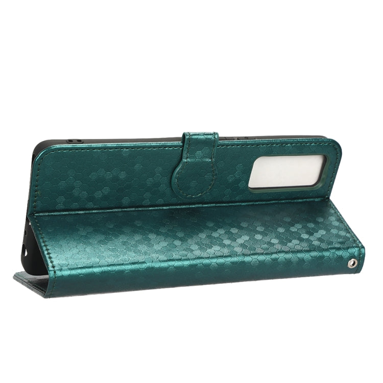 For TCL Stylus 5G Honeycomb Dot Texture Leather Phone Case