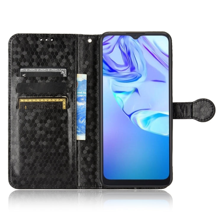 For TCL 30 SE Honeycomb Dot Texture Leather Phone Case